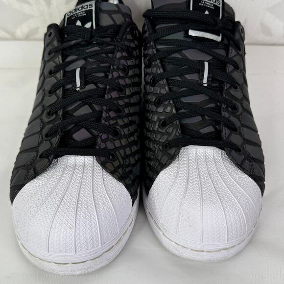 Adidas Superstar Xeno 2015 Men’s Size 12 Black Reflective D69366 - Picture 5 of 11